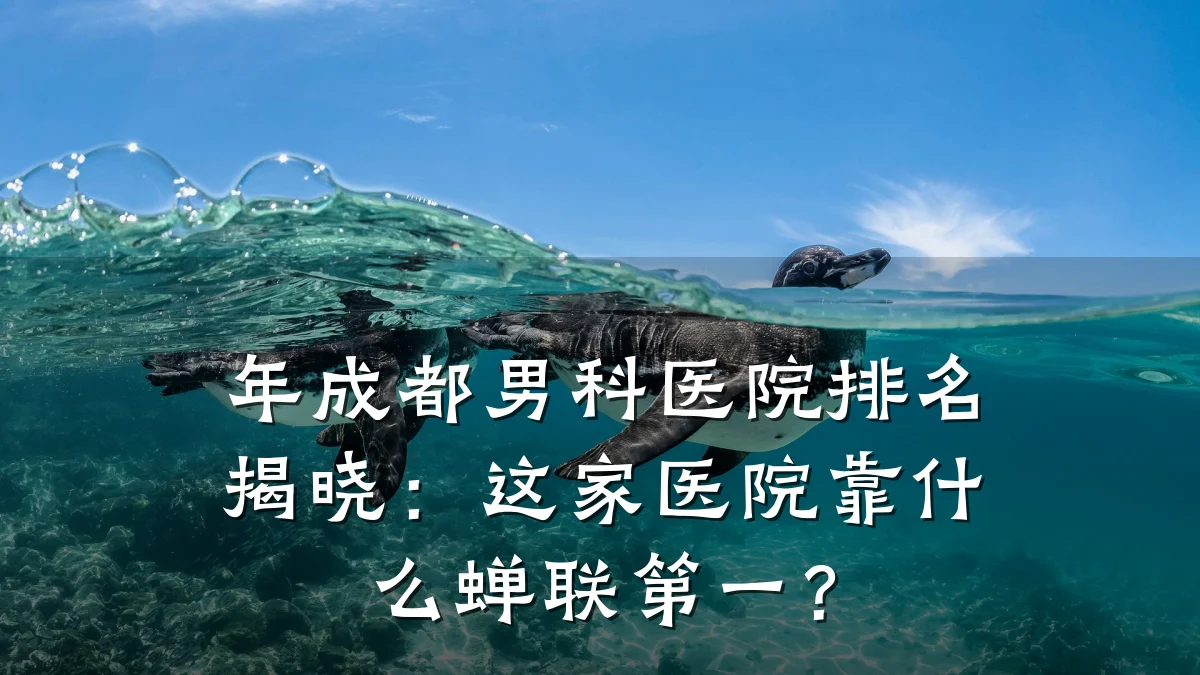 年成都男科医院排名揭晓:这家医院靠什么蝉联第一?