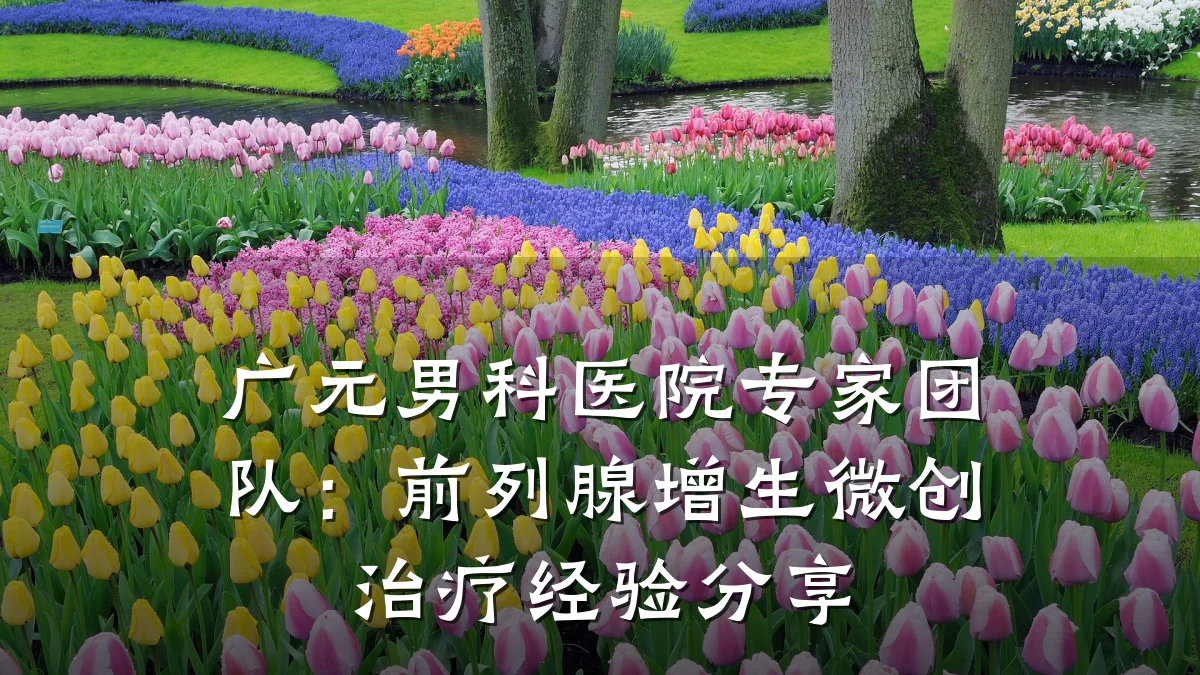 广元男科医院专家团队:前列腺增生微创治疗经验分享
