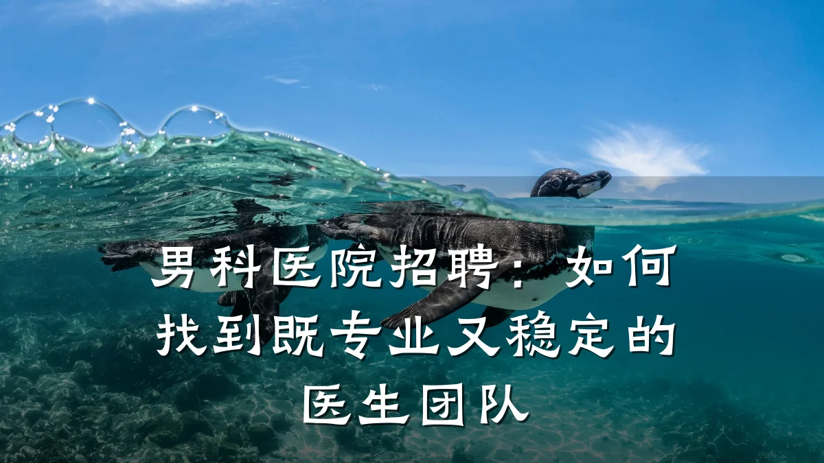 男科医院招聘:如何找到既专业又稳定的医生团队