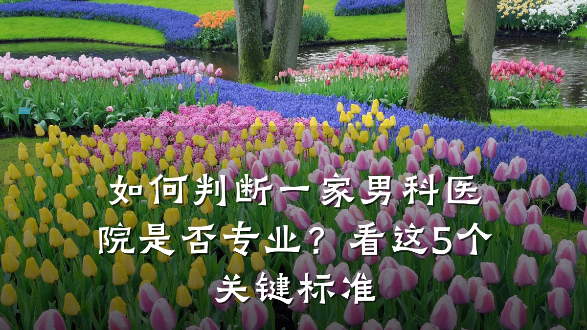 如何判断一家男科医院是否专业?看这5个关键标准