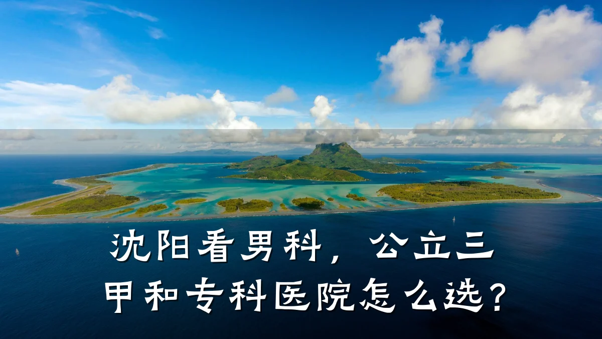 沈阳看男科,公立三甲和专科医院怎么选?