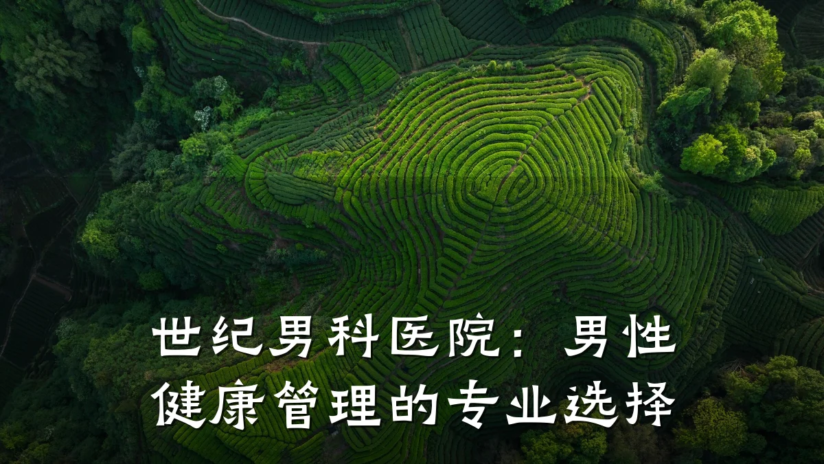 世纪男科医院:男性健康管理的专业选择