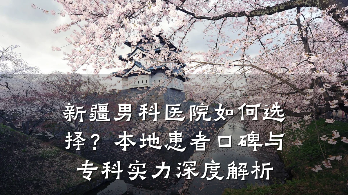 新疆男科医院如何选择?本地患者口碑与专科实力深度解析