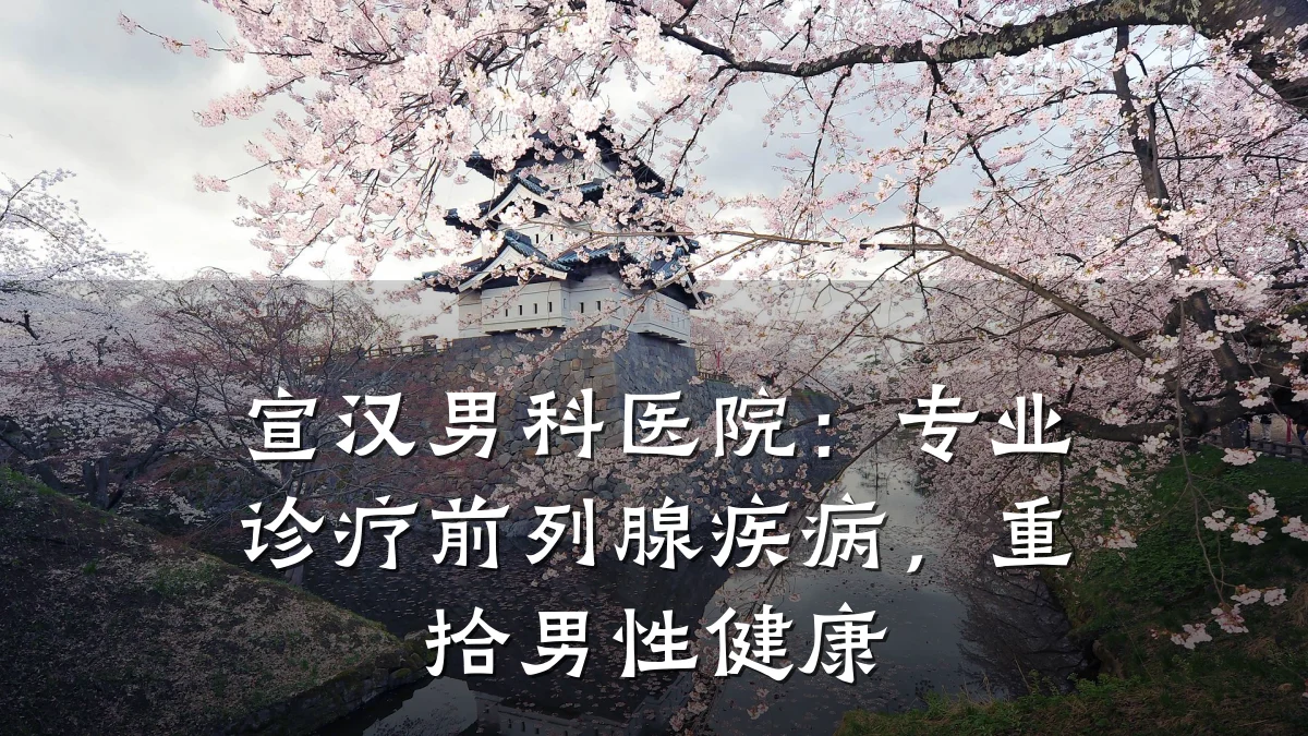 宣汉男科医院:专业诊疗前列腺疾病,重拾男性健康