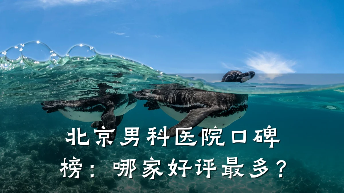 北京男科医院口碑榜:哪家好评最多?