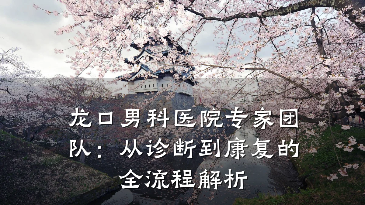 龙口男科医院专家团队:从诊断到康复的全流程解析