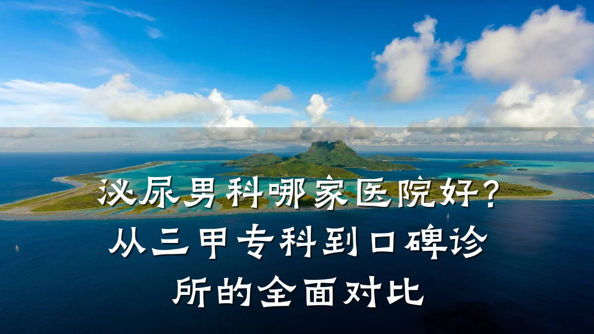 泌尿男科哪家医院好?从三甲专科到口碑诊所的全面对比