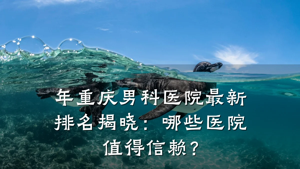 年重庆男科医院最新排名揭晓:哪些医院值得信赖?