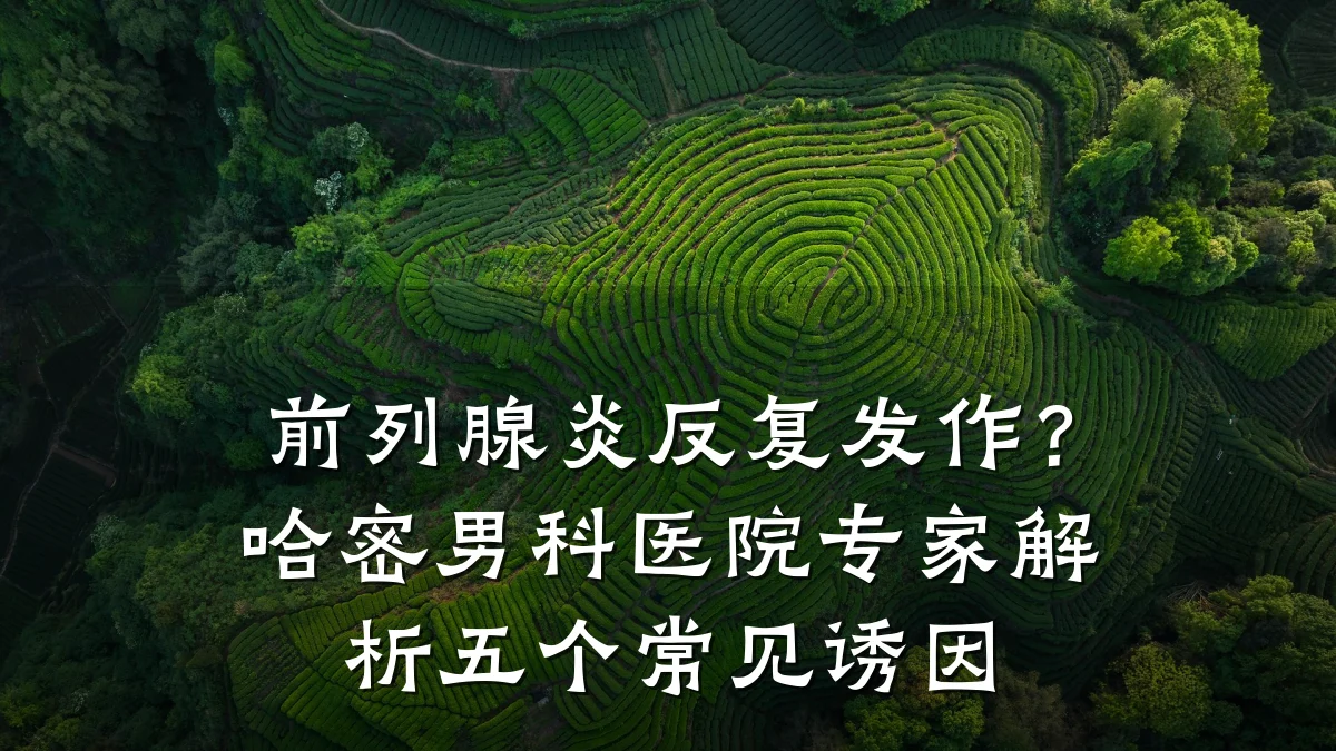前列腺炎反复发作？哈密男科医院专家解析五个常见诱因