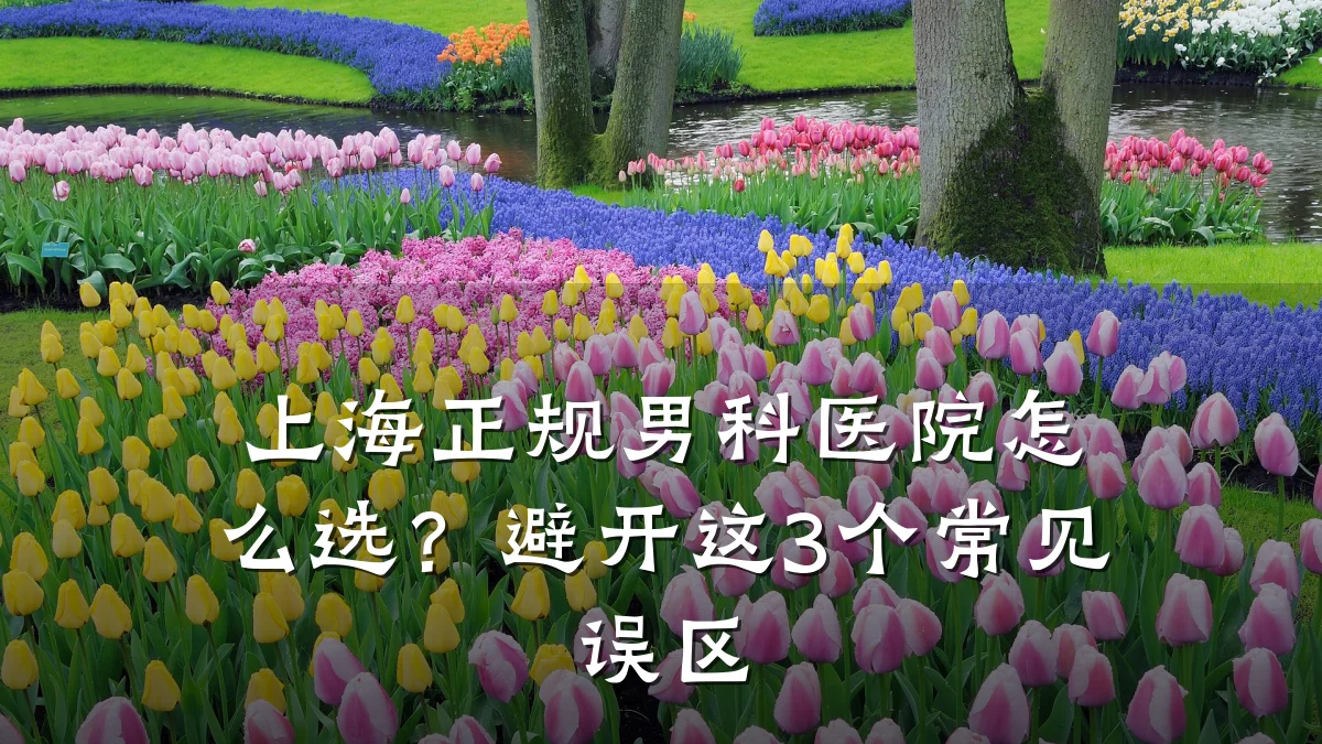 上海正规男科医院怎么选?避开这3个常见误区