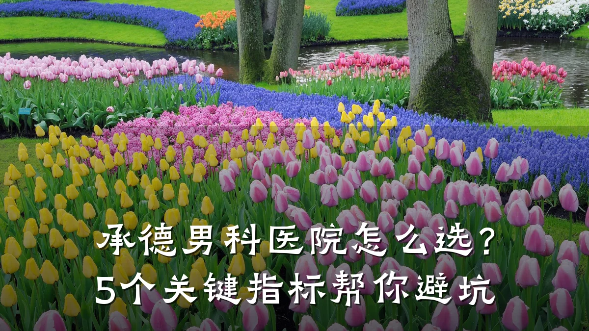 承德男科医院怎么选?5个关键指标帮你避坑