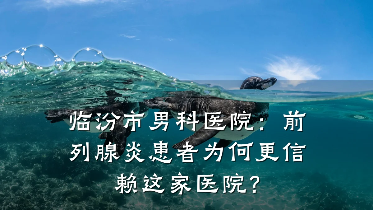 临汾市男科医院:前列腺炎患者为何更信赖这家医院?