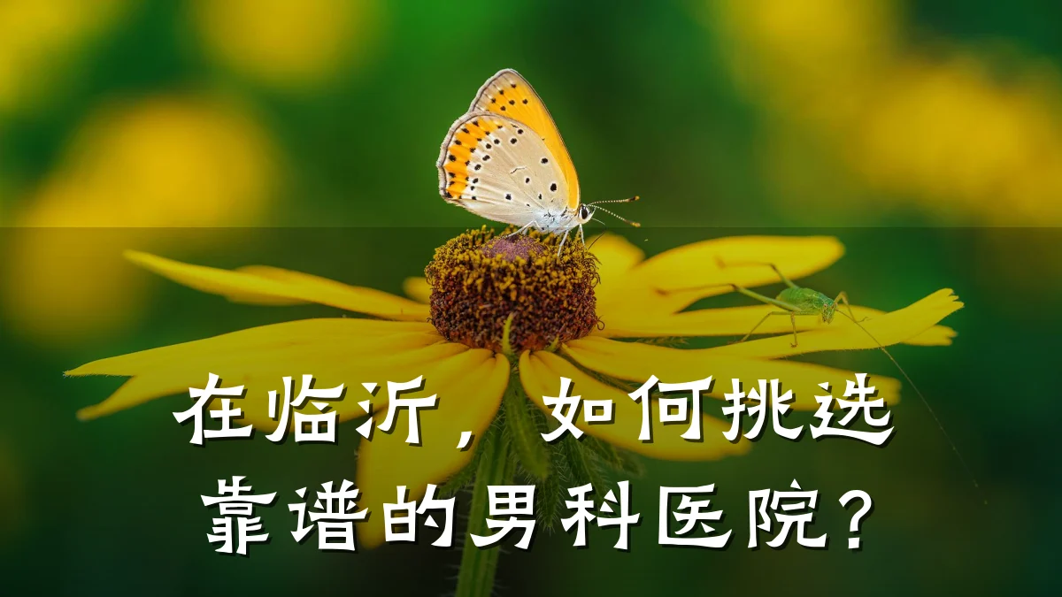 在临沂,如何挑选靠谱的男科医院?