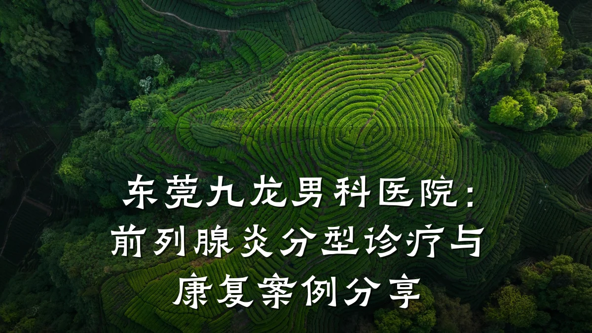 东莞九龙男科医院:前列腺炎分型诊疗与康复案例分享