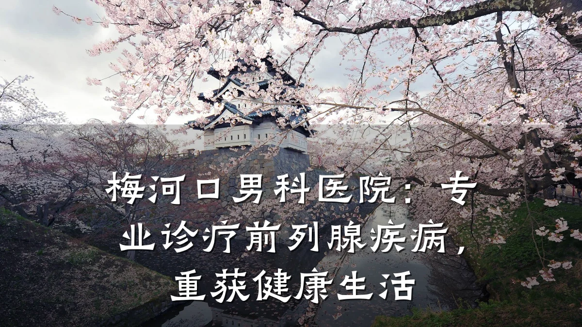 梅河口男科医院:专业诊疗前列腺疾病,重获健康生活