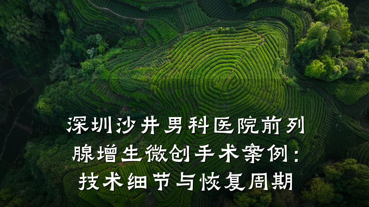 深圳沙井男科医院前列腺增生微创手术案例:技术细节与恢复周期