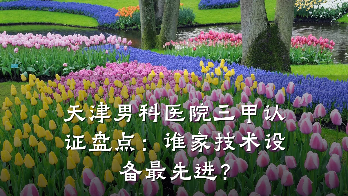 天津男科医院三甲认证盘点:谁家技术设备最先进?