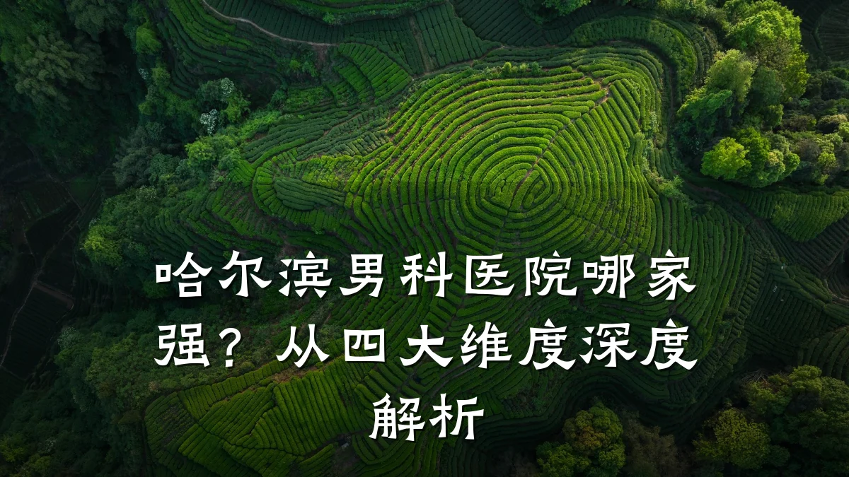 哈尔滨男科医院哪家强?从四大维度深度解析