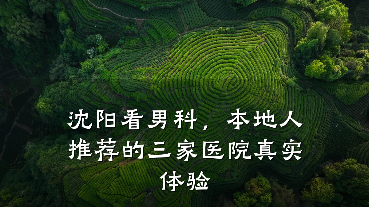 沈阳看男科,本地人推荐的三家医院真实体验