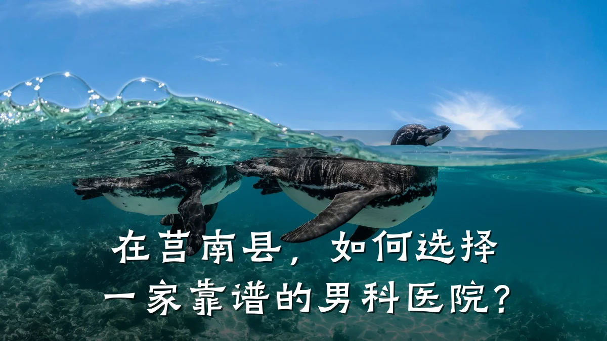 在莒南县,如何选择一家靠谱的男科医院?