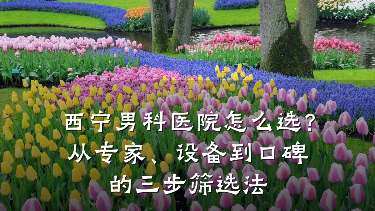 西宁男科医院怎么选?从专家、设备到口碑的三步筛选法