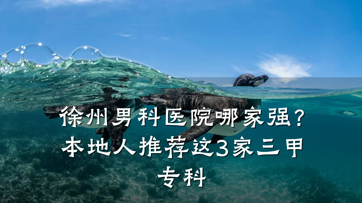徐州男科医院哪家强?本地人推荐这3家三甲专科