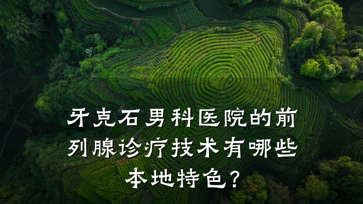 牙克石男科医院的前列腺诊疗技术有哪些本地特色?