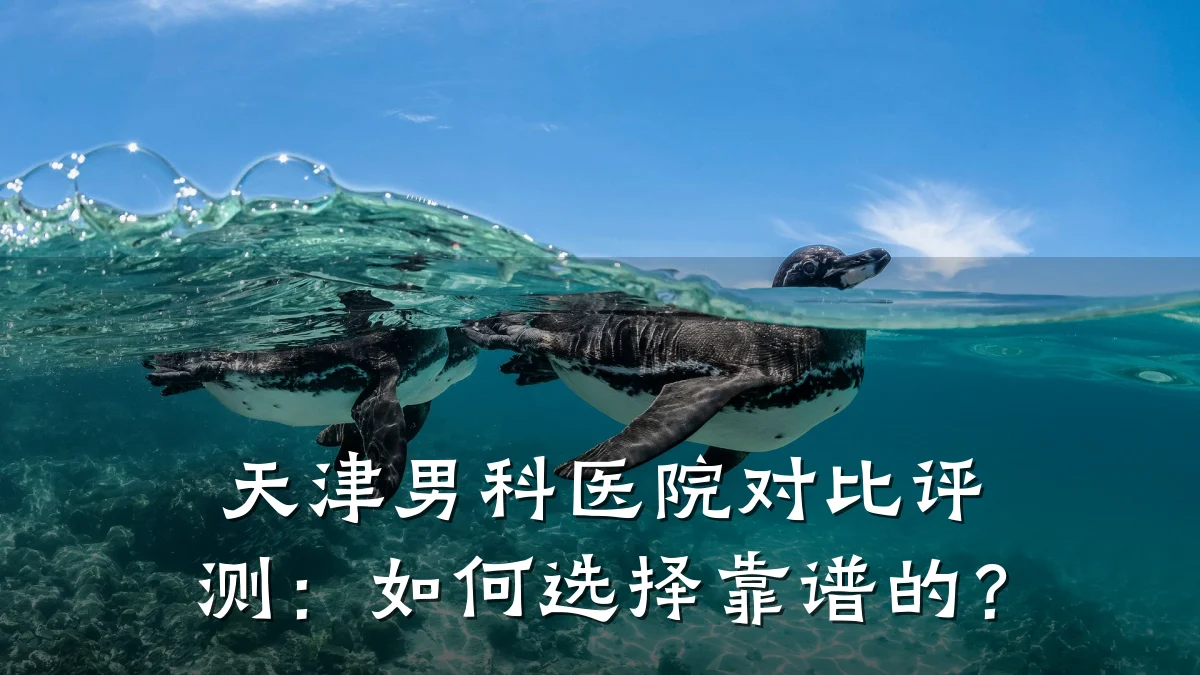 天津男科医院对比评测:如何选择靠谱的?