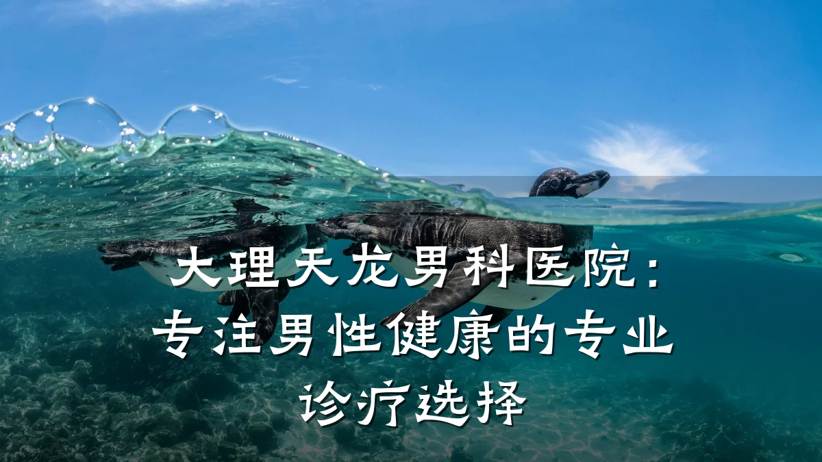 大理天龙男科医院:专注男性健康的专业诊疗选择