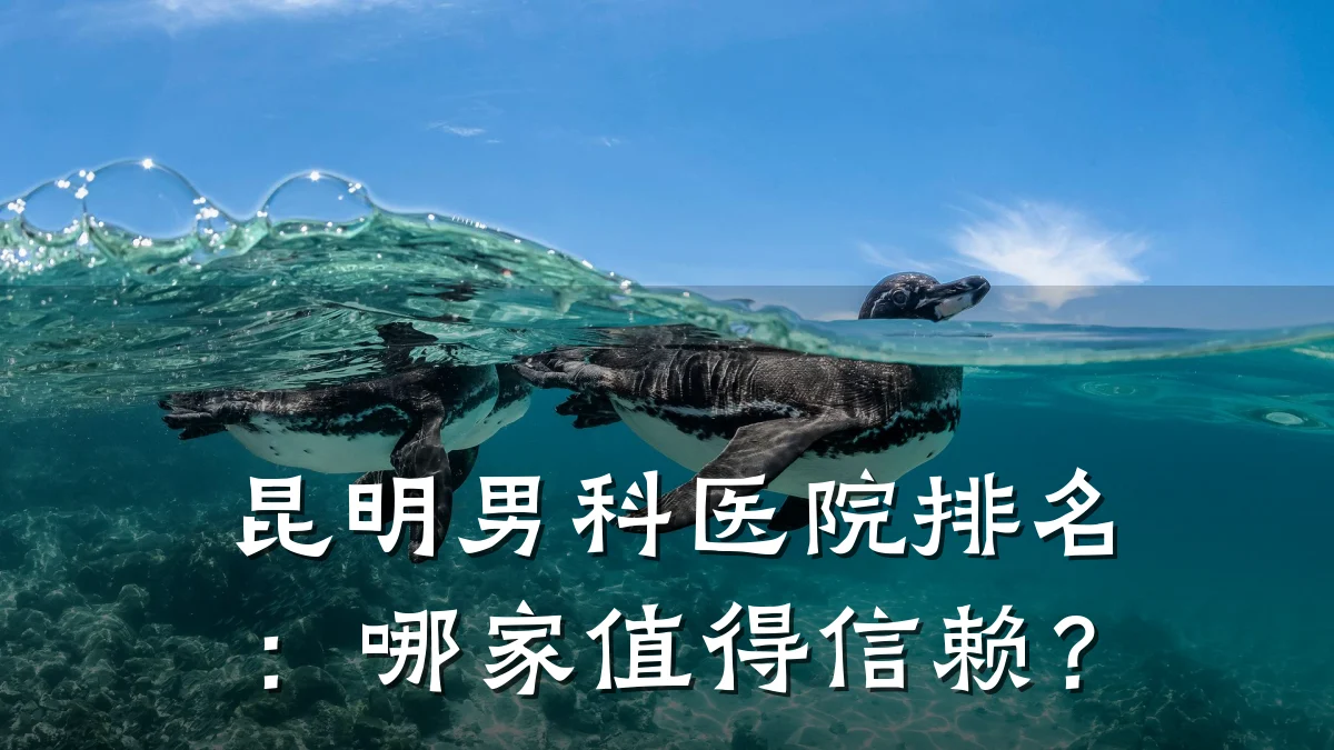 昆明男科医院排名:哪家值得信赖?