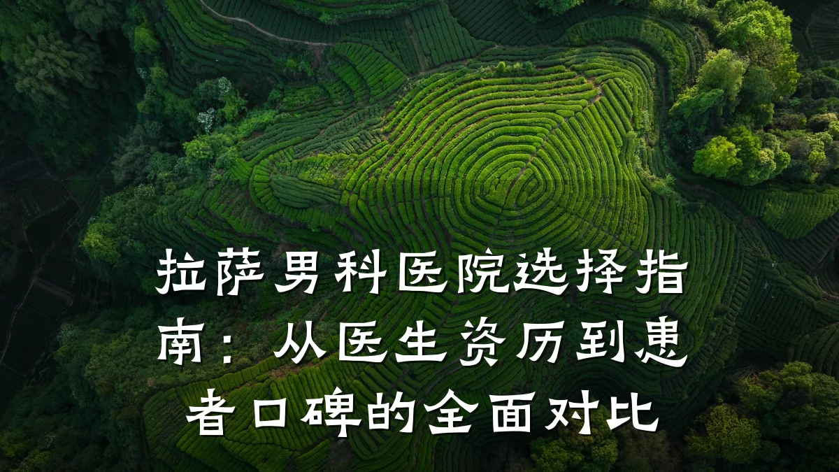 拉萨男科医院选择指南:从医生资历到患者口碑的全面对比