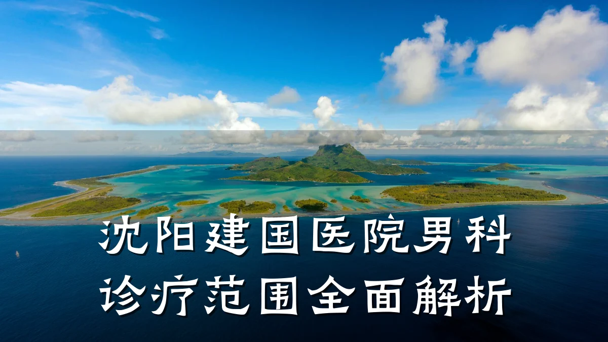 沈阳建国医院男科诊疗范围全面解析