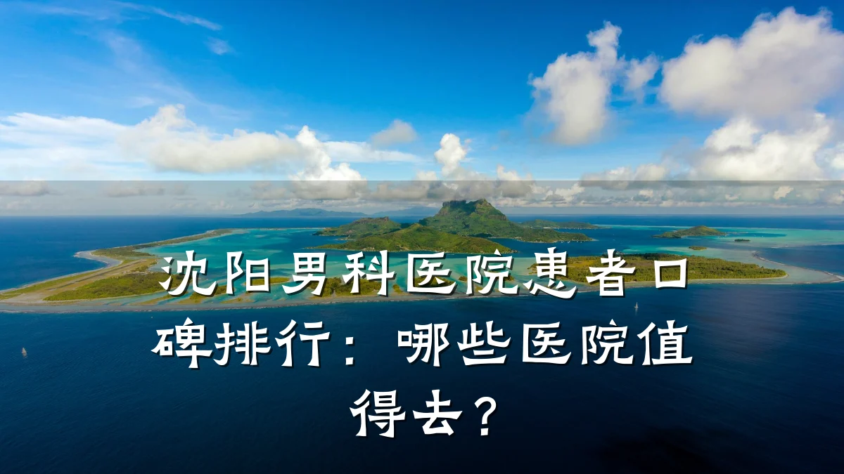 沈阳男科医院患者口碑排行:哪些医院值得去?