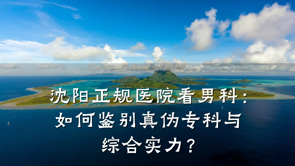 沈阳正规医院看男科:如何鉴别真伪专科与综合实力?