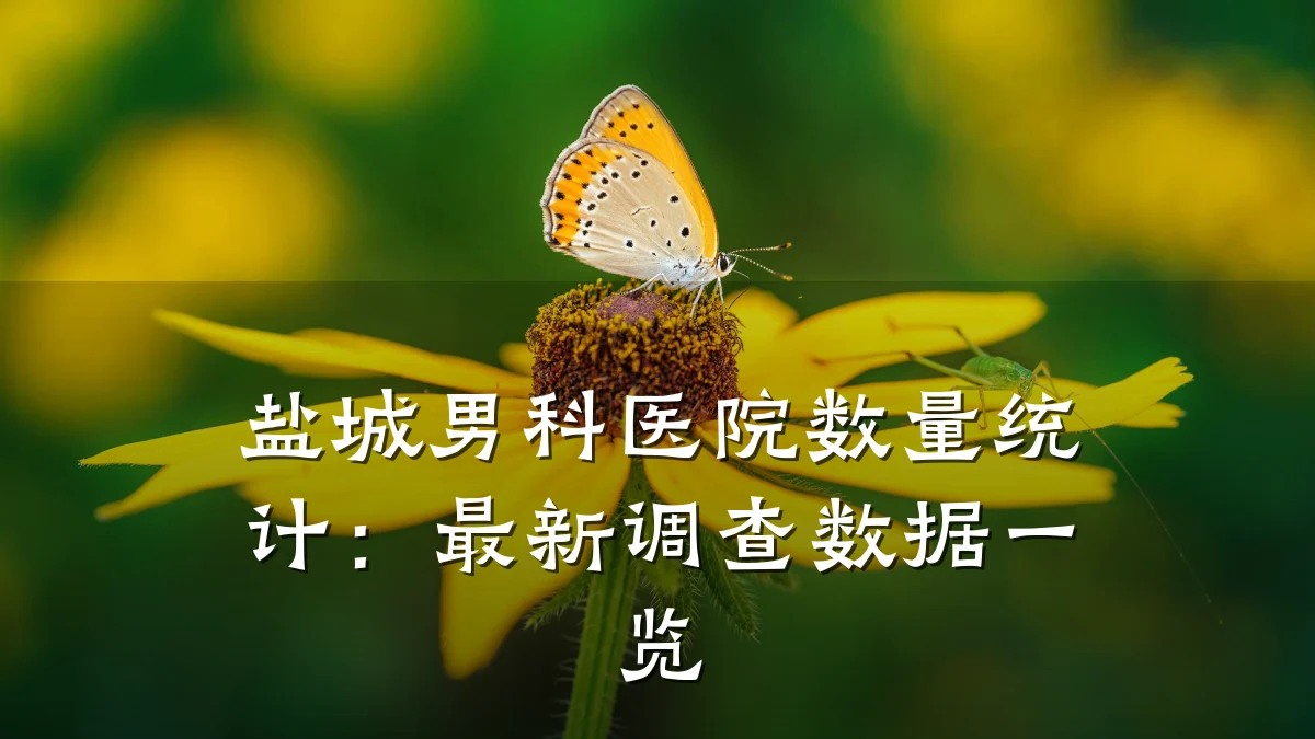 盐城男科医院数量统计：最新调查数据一览